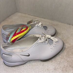 NIKE Air Summer Lace Ladies Golf Shoes White Grey 4 Laces NEW Womens 6.5